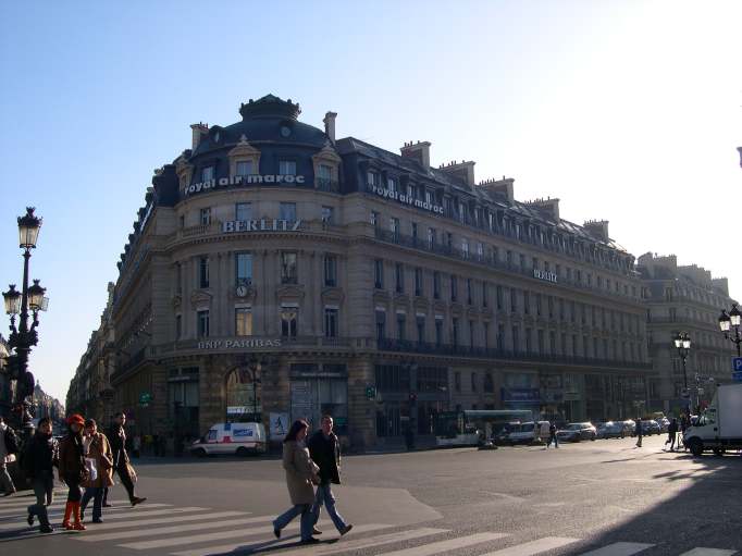  Royal Air Maroc, Berlitz, avenue de l'Opéra